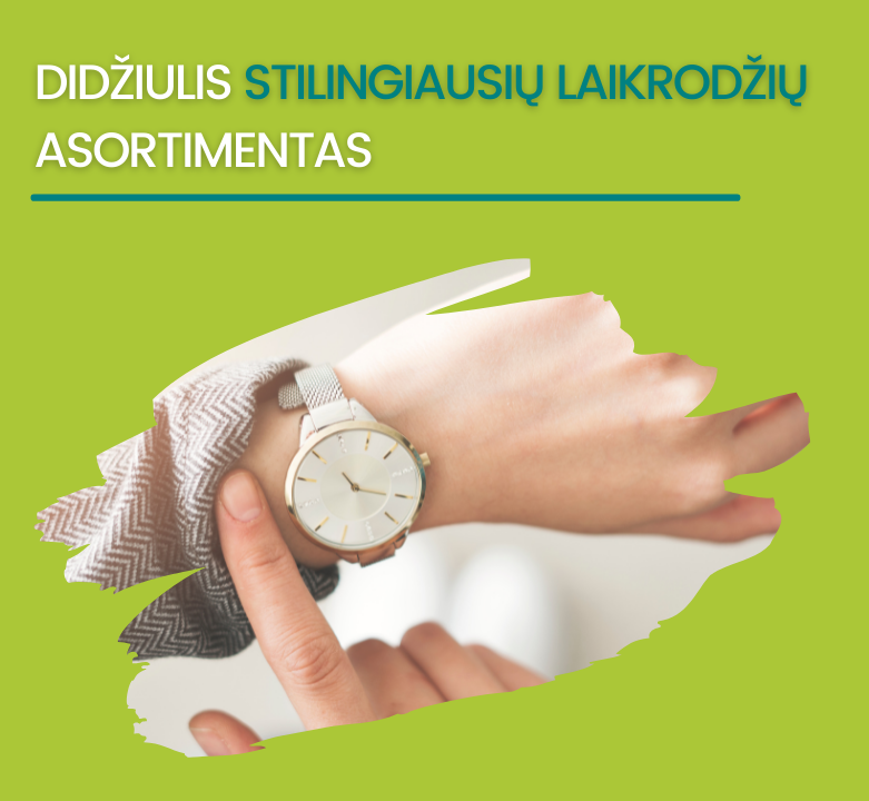 Išsirink naują laikrodį užsienio el. parduotuvėse