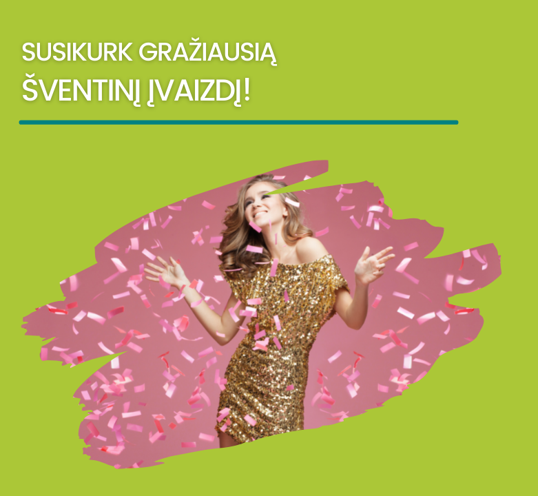 Platus madingiausių šventinių suknelių pasirinkimas tau