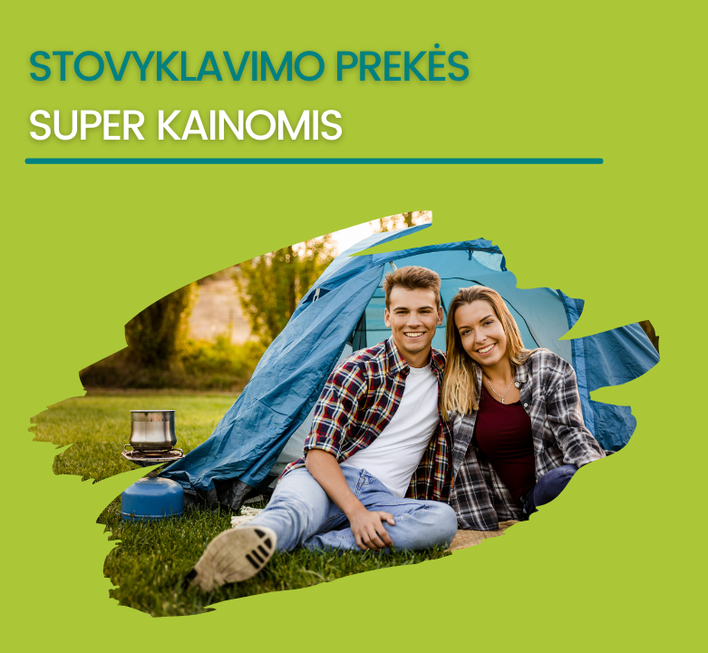 Rinkis reikalingiausias prekes išvykoms į gamtą pigiau!